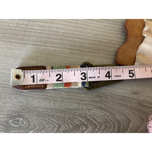 Thread Wallets Elastic Card Holder with Wristlet Lanyard Leather Wave Gorp - Picture 9 of 9